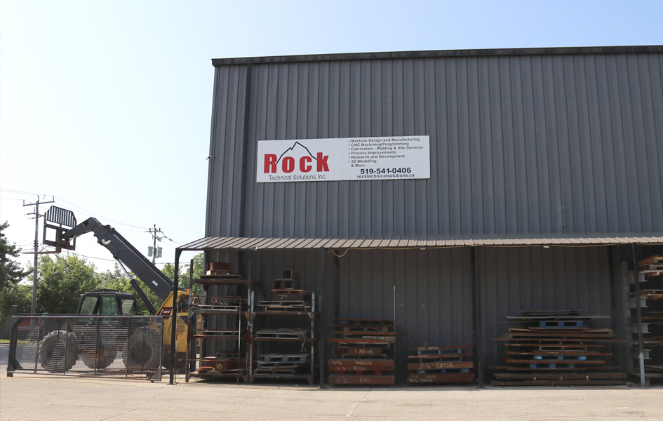 Exterior of Rock Technical Solutions building